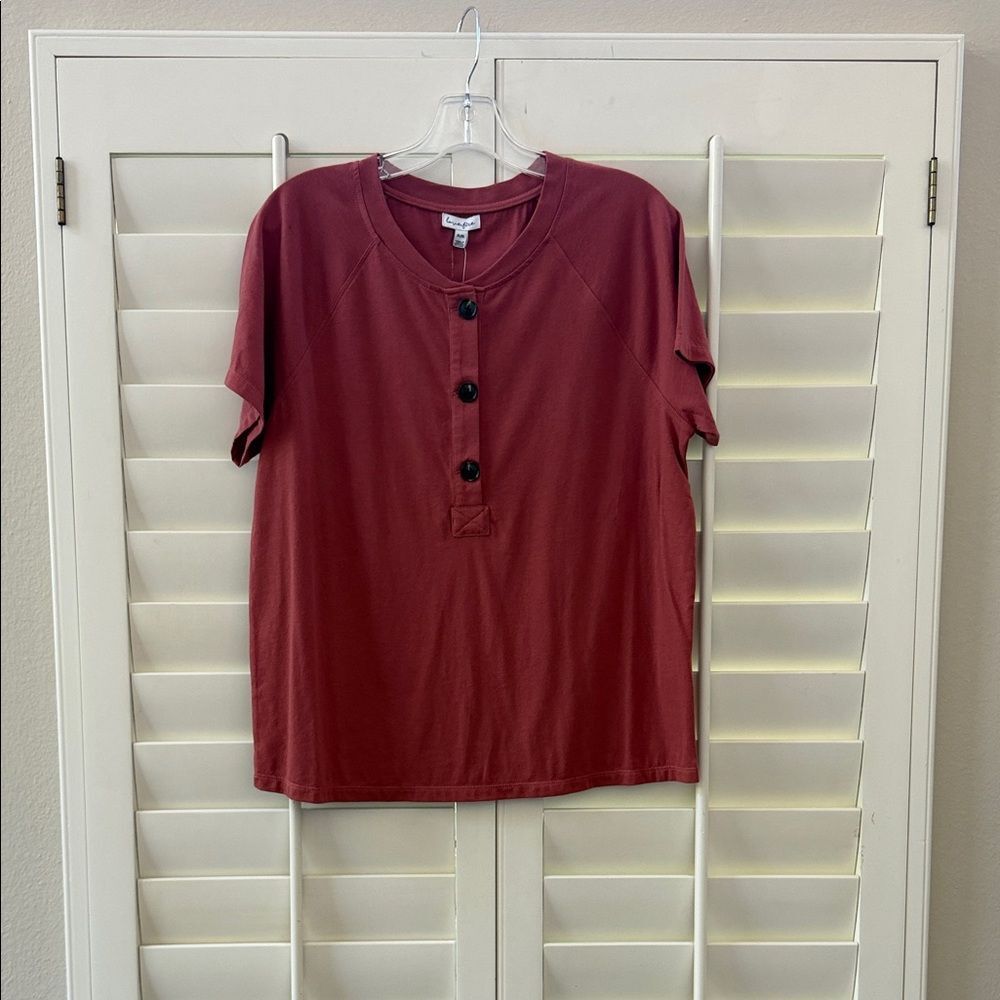 Love, Fire Apple Cider Button-Up